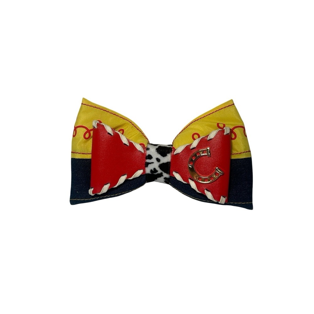 Disney Parks Toy Story Jessie Bow, Swap Your Bow Interchangeable Bow.